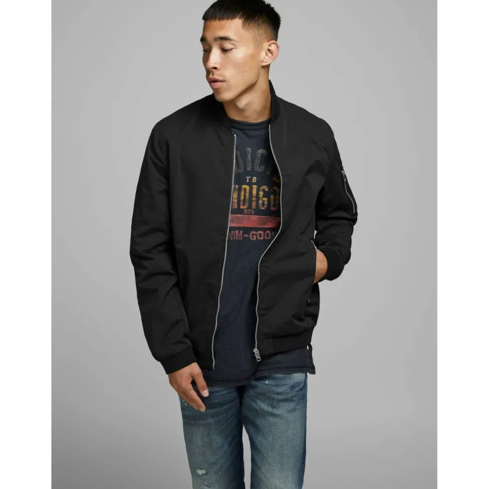 Men's Rush Water-Resistant Long Sleeve Bomber Jacket