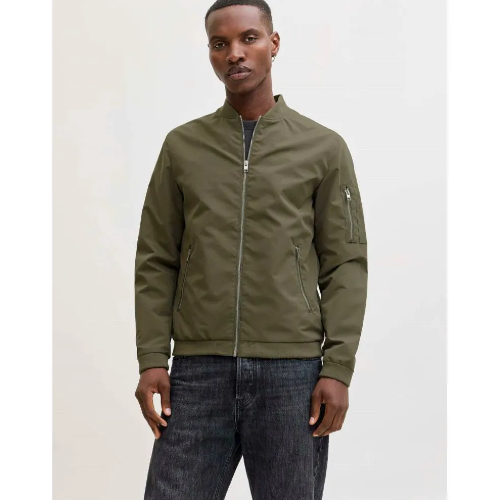 Men's Rush Water-Resistant Long Sleeve Bomber Jacket