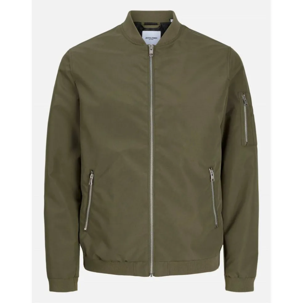 Men's Rush Water-Resistant Long Sleeve Bomber Jacket