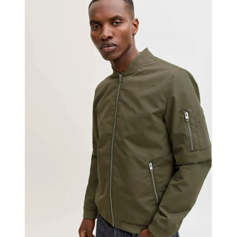 Men's Rush Water-Resistant Long Sleeve Bomber Jacket