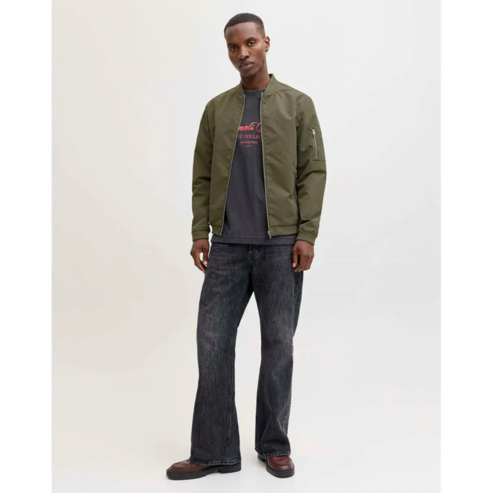 Men's Rush Water-Resistant Long Sleeve Bomber Jacket
