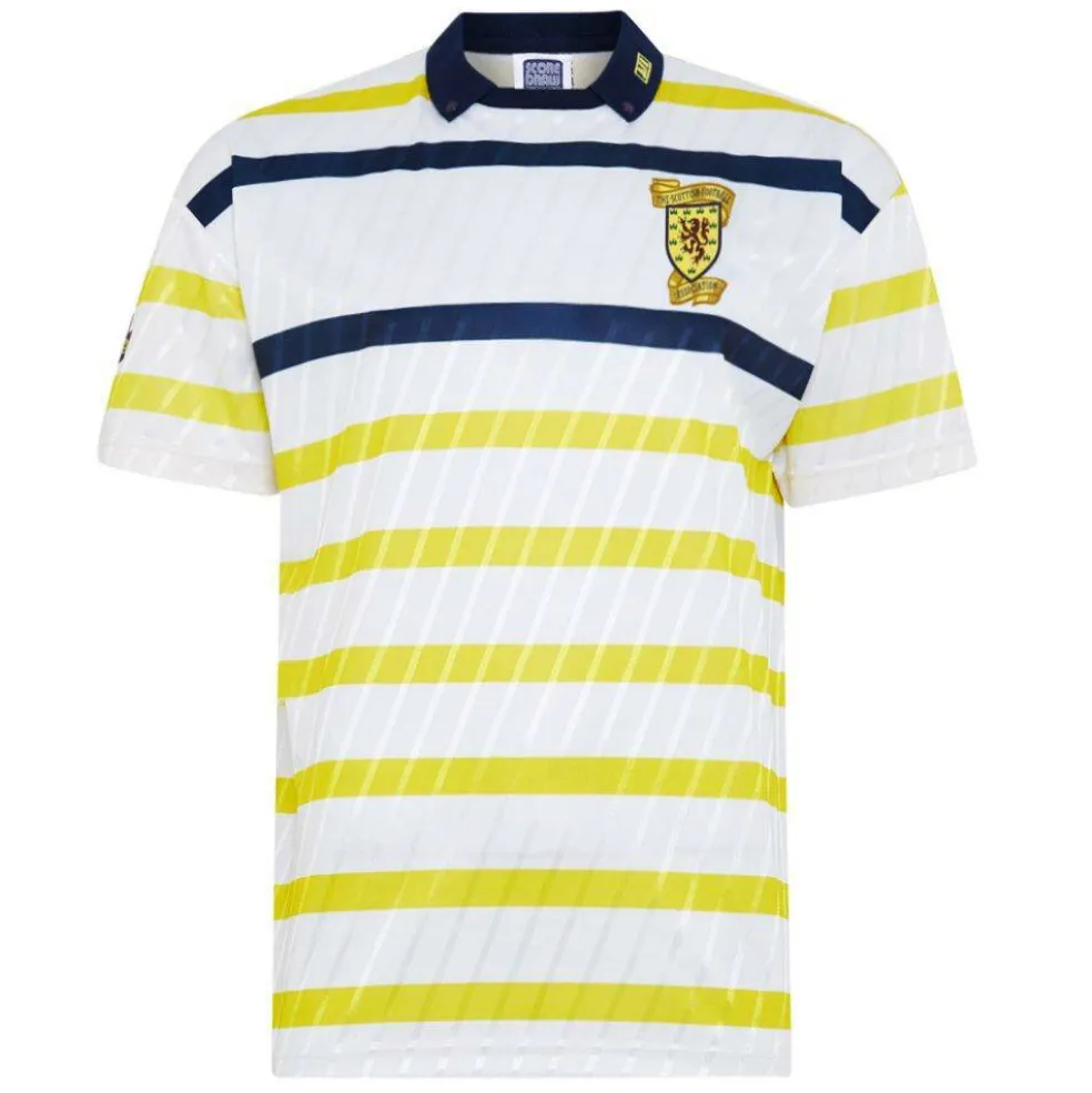 Men's Scotland '90 Away Retro Football Shirts