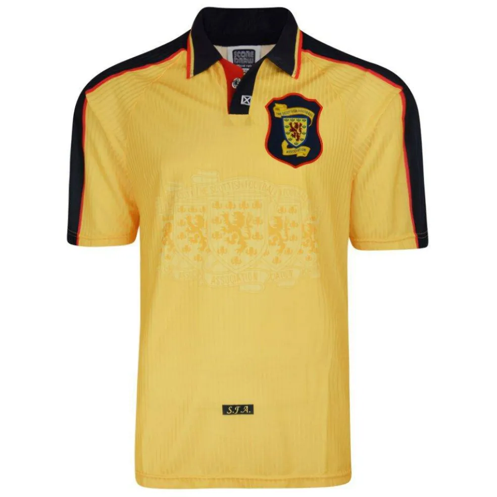 Mens Scotland Away 1998 Retro Football Shirt