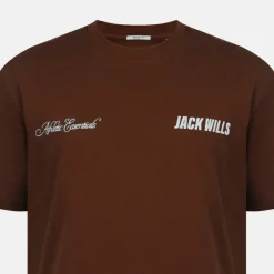 Men's Script Mix Cotton Short Sleeve Oversized T-Shirt