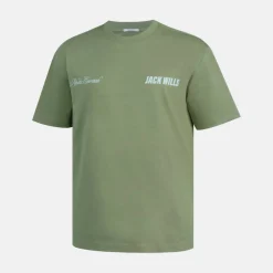 Men's Script Mix Cotton Short Sleeve Oversized T-Shirt