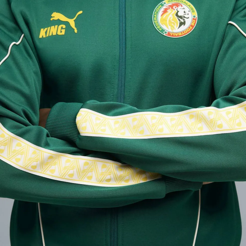 Mens Senegal Tracksuit Top World Cup 2026
