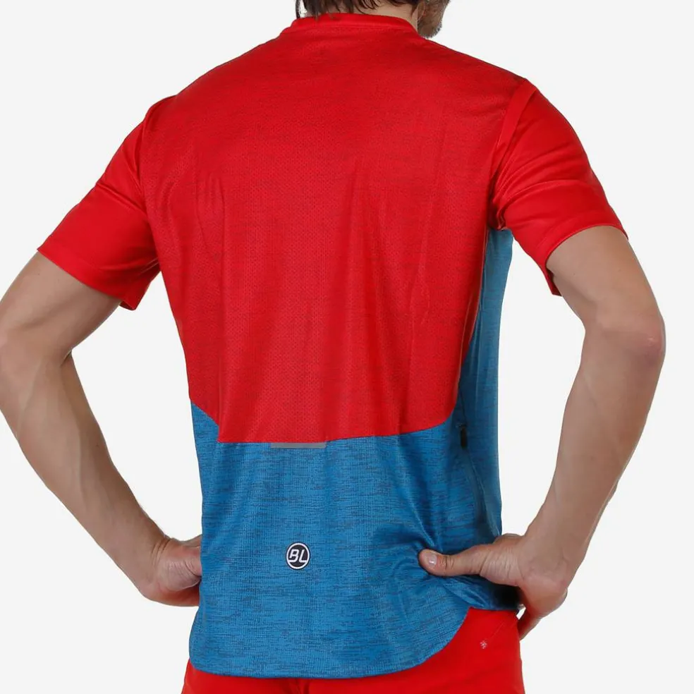 Men's Sentiero MTB UPF Protection Short Sleeve Cycling Jersey