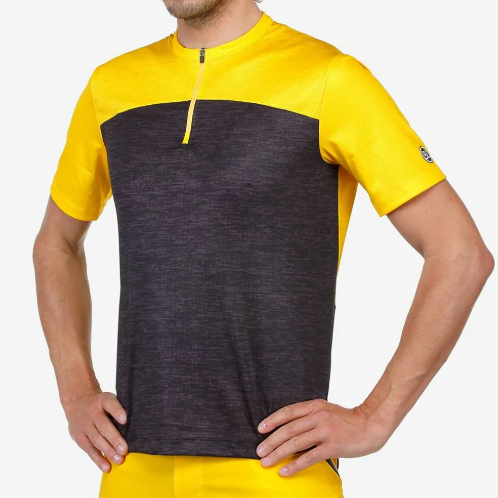 Men's Sentiero MTB UPF Protection Short Sleeve Cycling Jersey