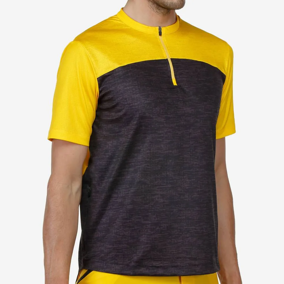 Men's Sentiero MTB UPF Protection Short Sleeve Cycling Jersey