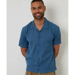 Men's Short-Sleeve Bowling Shirt