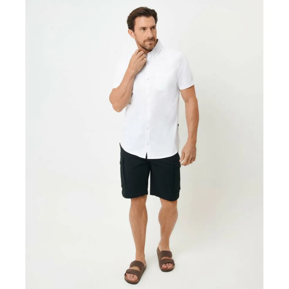 Men's Short-Sleeve Oxford Shirt