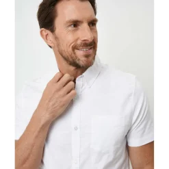 Men's Short-Sleeve Oxford Shirt