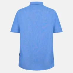 Men's Short Sleeve Plain Shirt