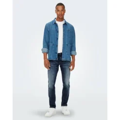 Men's Skinny Tapered Jeans