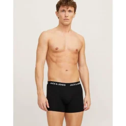 Men's Solid Trunks 3 Pack Boxers
