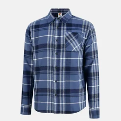 Men's Soul Check Long-Sleeve Patterned Shirt