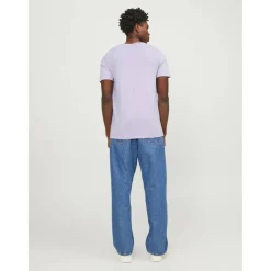 Men's Split Neck Regular Fit T-Shirt