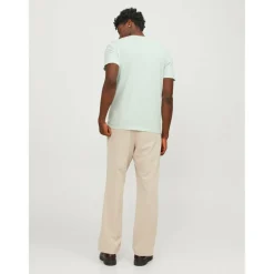 Men's Split Neck Regular Fit T-Shirt