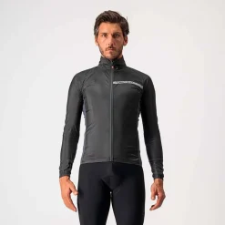 Men's Squadra Wind Shell Stretch Performance Cycling Jacket