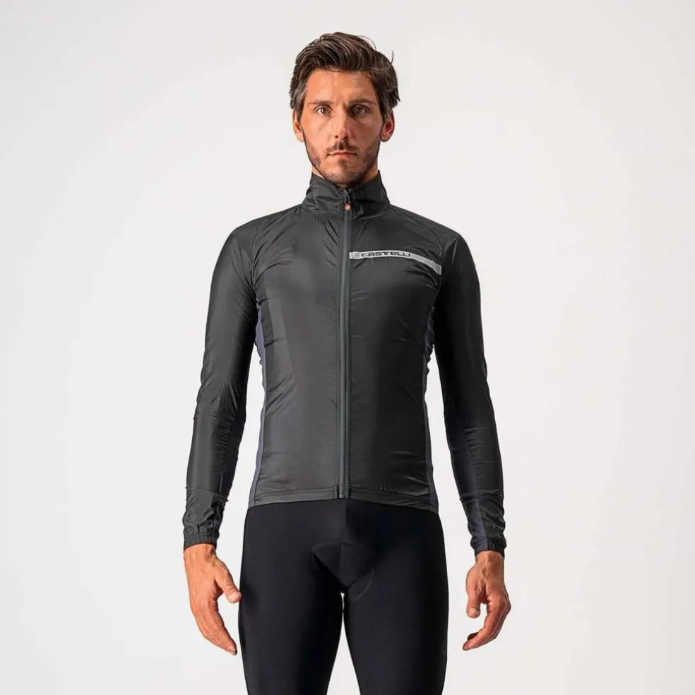 Men's Squadra Wind Shell Stretch Performance Cycling Jacket