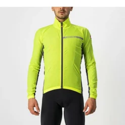 Men's Squadra Wind Shell Stretch Performance Cycling Jacket