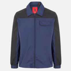 Men's 's Ribbed Zip Lightweight Bomber Jacket