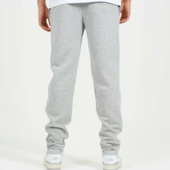 Men's Straight Leg Open Hem Fleece Jogging Bottoms