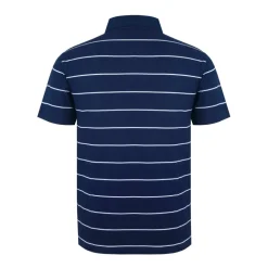 Men's Stripe Short-Sleeve Polo Shirt