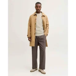 Men's Structure Knit Crew Neck Jumper