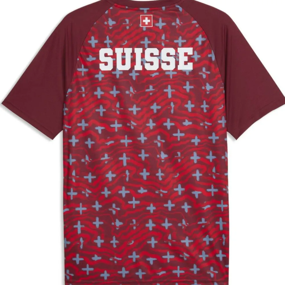 Mens Switzerland Warm-Up Shirt World Cup 2026