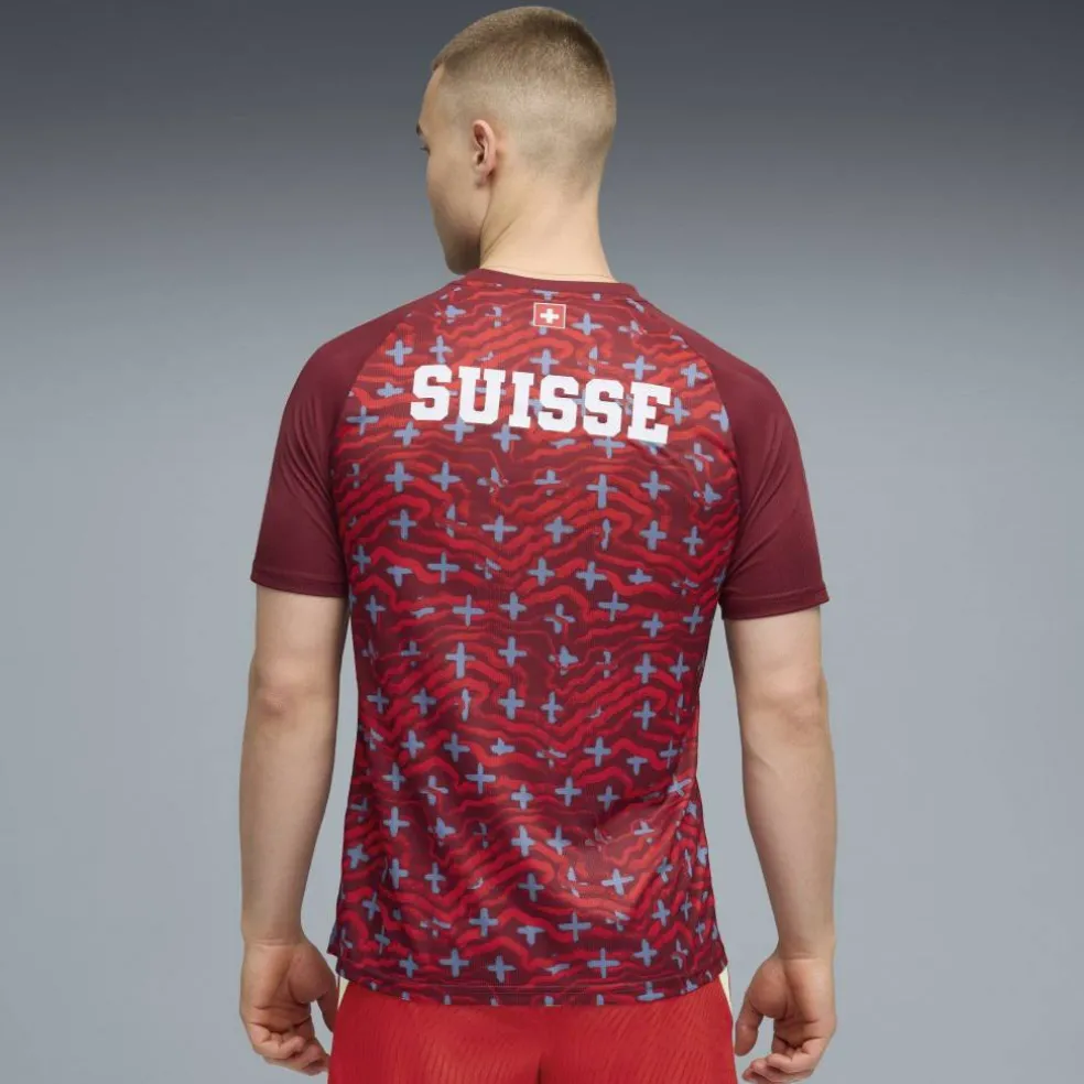 Mens Switzerland Warm-Up Shirt World Cup 2026
