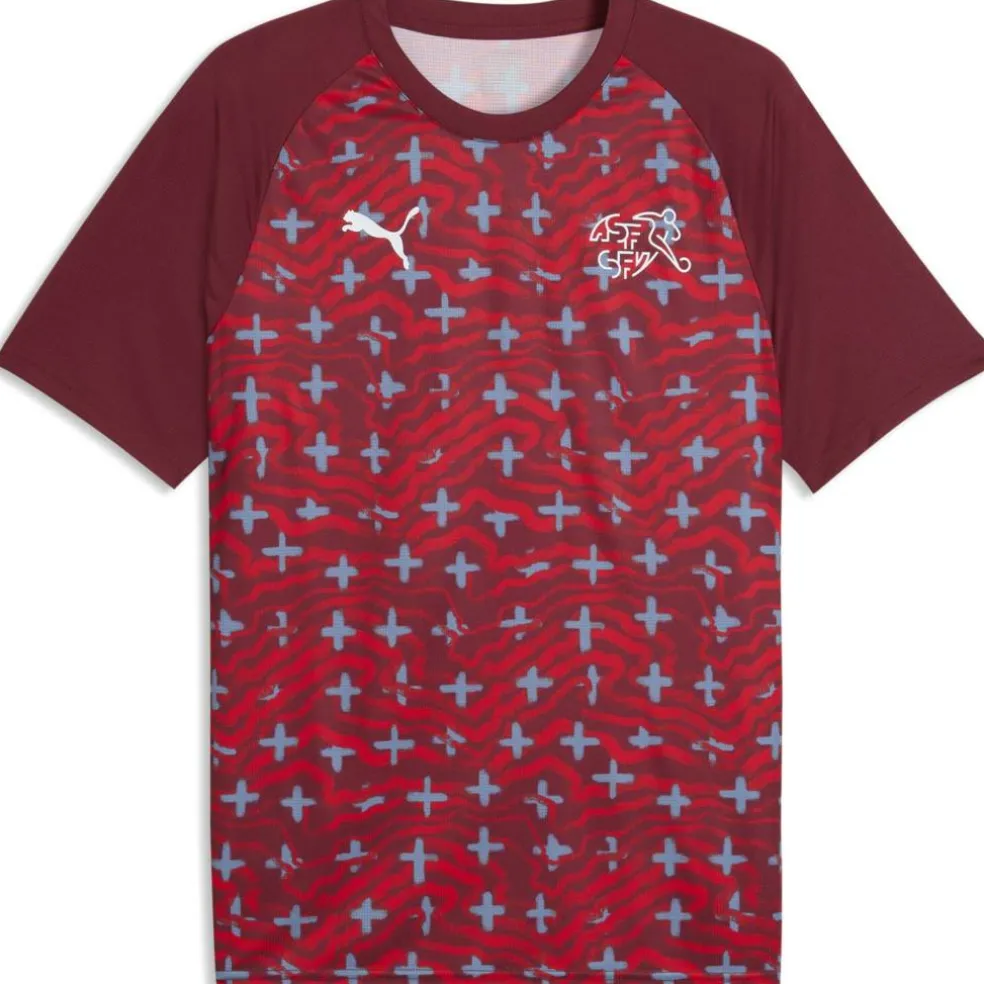Mens Switzerland Warm-Up Shirt World Cup 2026