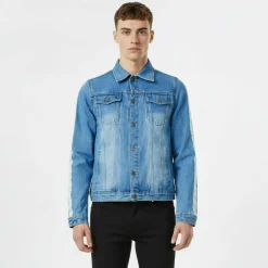 Men's Tape Denim Jacket