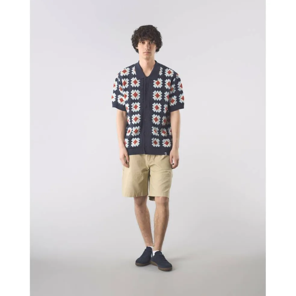 Men's Timperley Short-Sleeve Patterned Shirt