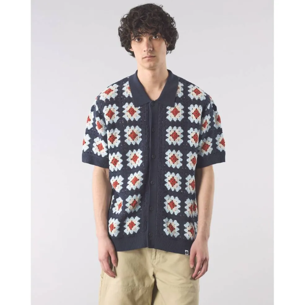 Men's Timperley Short-Sleeve Patterned Shirt