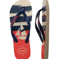 Men's Top Nautical Flip Flops
