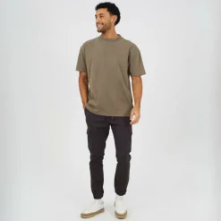 Men's Twill Cuffed Trousers