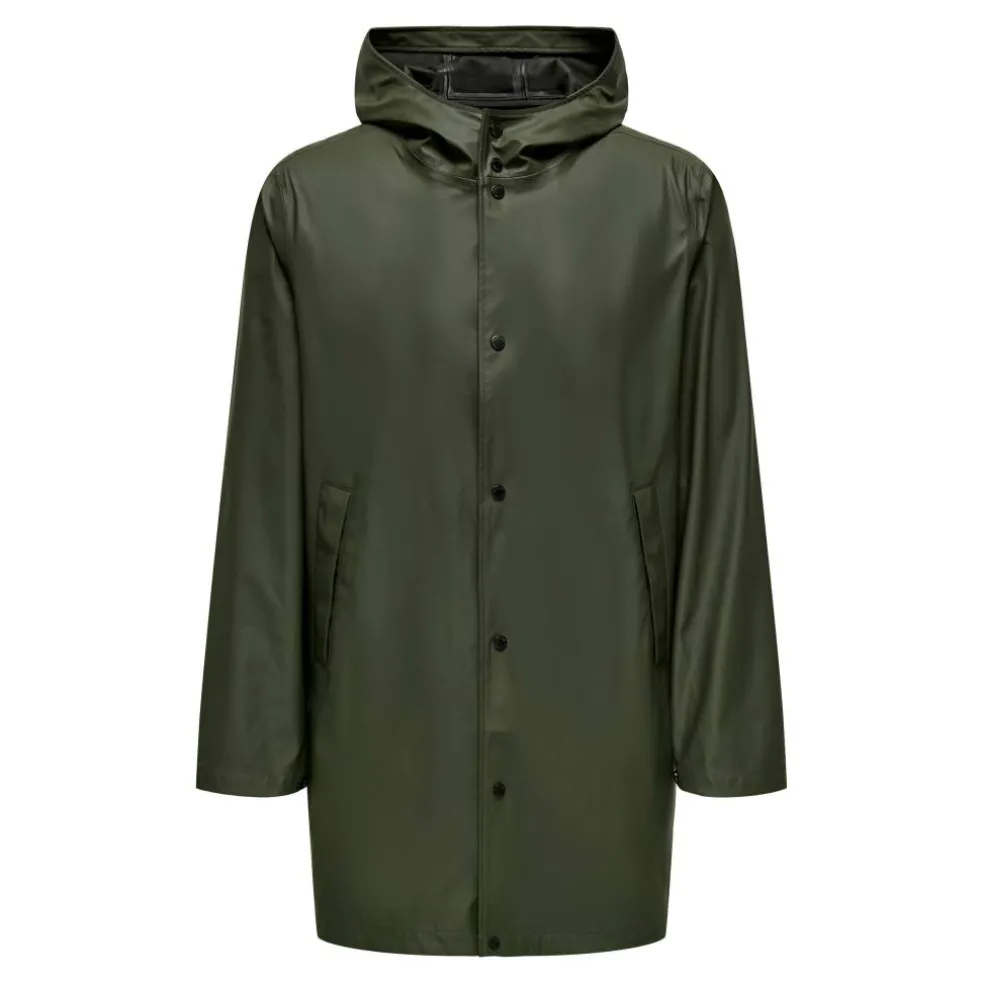 Men's Waterproof Lightweight Rain Anorak