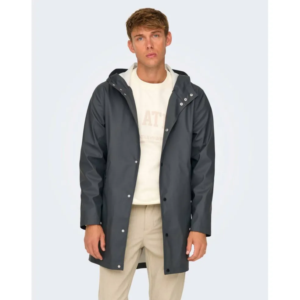 Men's Waterproof Lightweight Rain Anorak