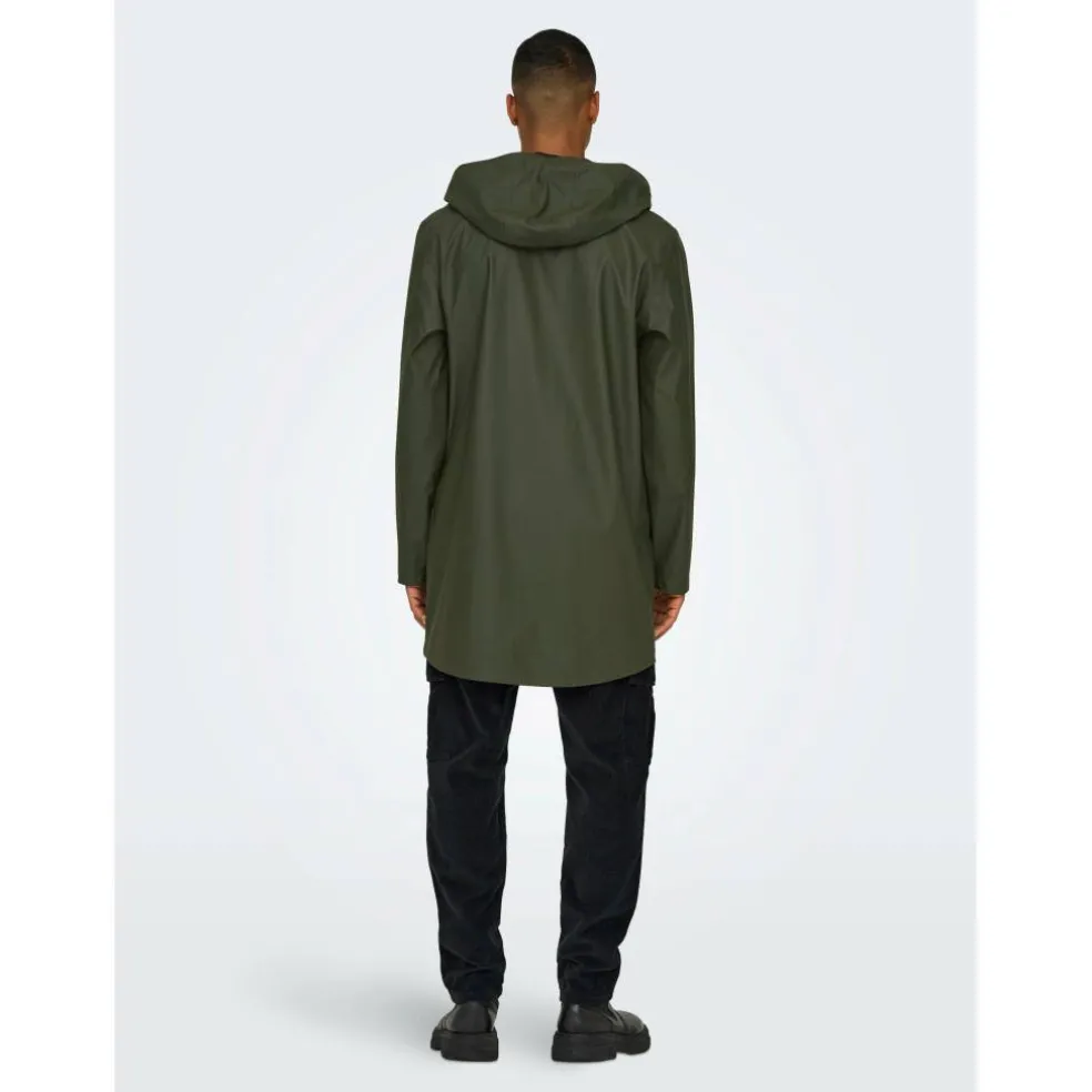 Men's Waterproof Lightweight Rain Anorak