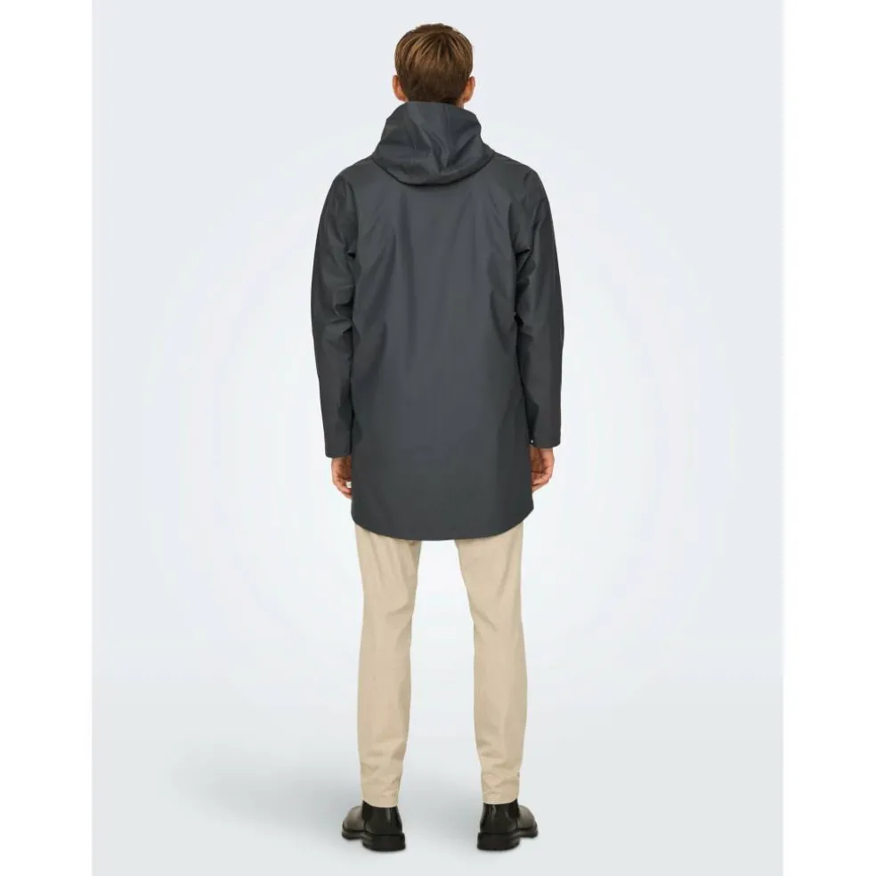 Men's Waterproof Lightweight Rain Anorak