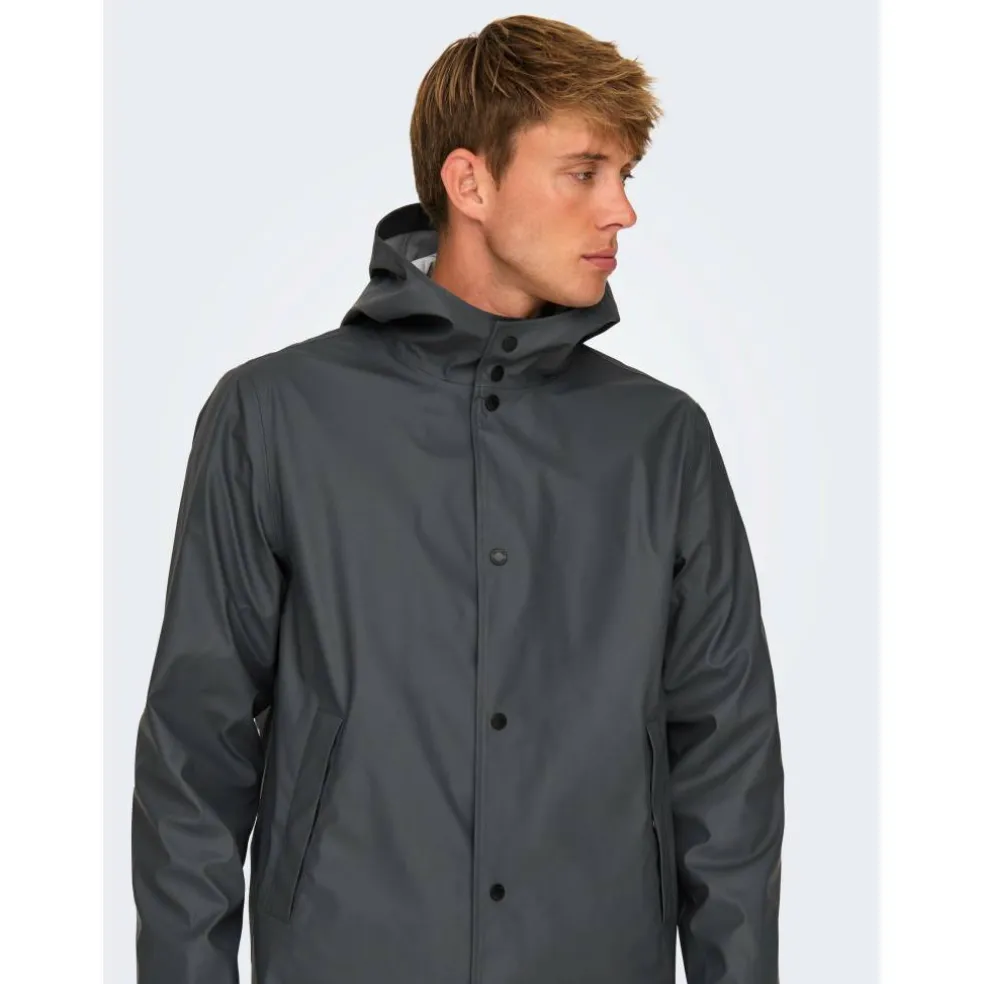Men's Waterproof Lightweight Rain Anorak