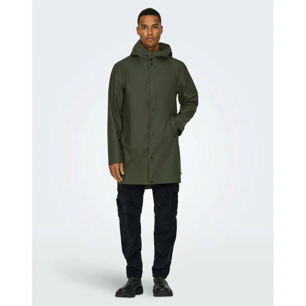Men's Waterproof Lightweight Rain Anorak