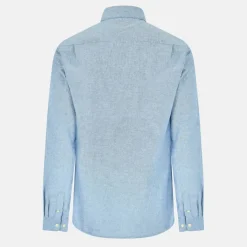 Men's W Edward Long Sleeve Plain Shirt