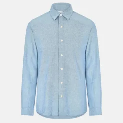 Men's W Edward Long Sleeve Plain Shirt