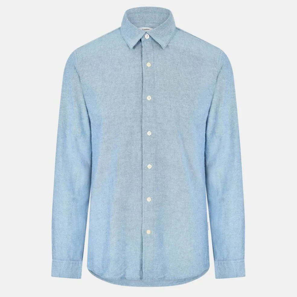 Men's W Edward Long Sleeve Plain Shirt