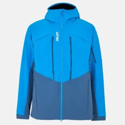 Men's White Weather-Resistant Lightweight Softshell Jacket