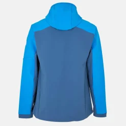 Men's White Weather-Resistant Lightweight Softshell Jacket