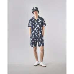 Men's Widnes Paisley Short-Sleeve Patterned Shirt