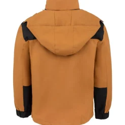 Men's Windproof Hooded Padded Long Sleeve Waterproof Jacket